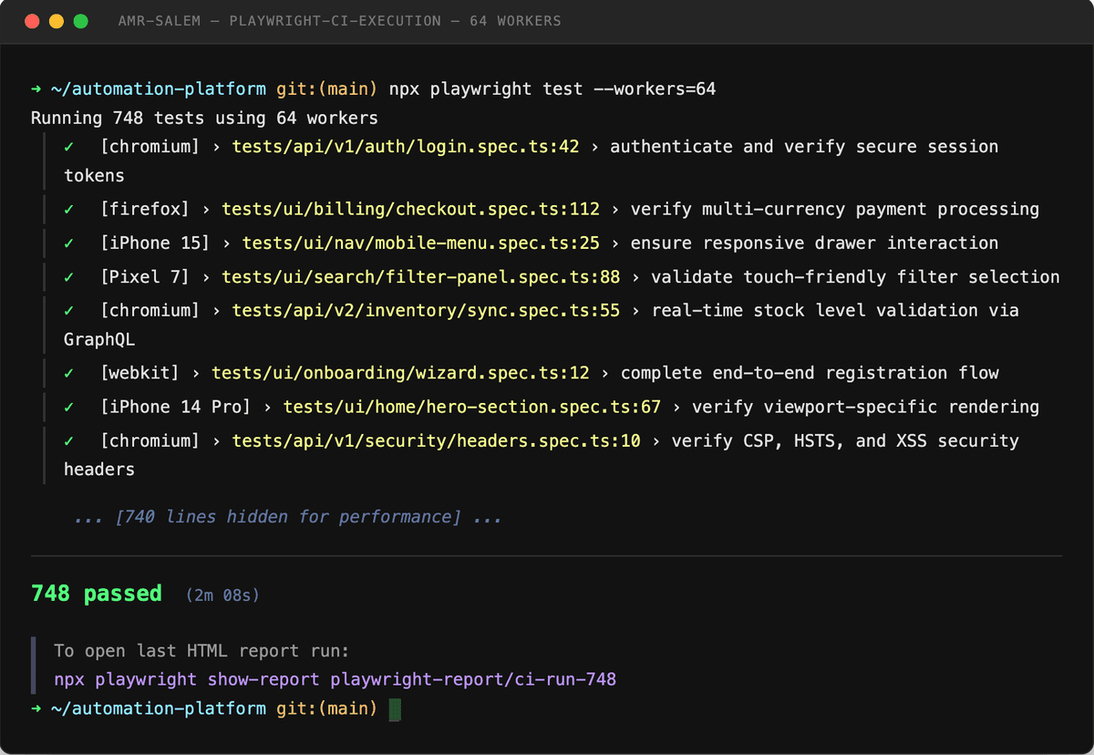 Boosting E2E Productivity